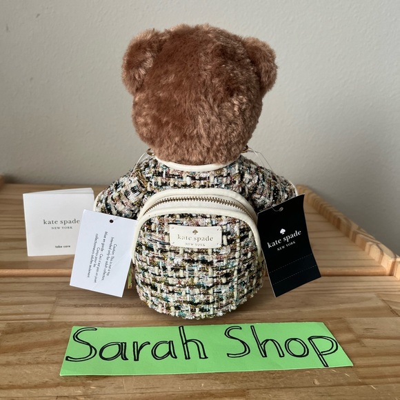 ♠️Kate Spade Oh What Fun 3D Teddy Bear Crossbody - Picture 3 of 12